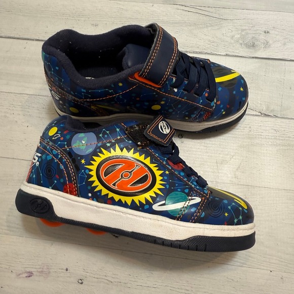 Heely's kids outer space print skate shoes youth size 13 - Picture 1 of 8
